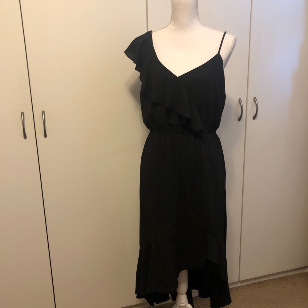 HP ๐ NWT Ruffle High/Low Dress - Picture 3 of 5